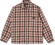 STAN RAY Plaid Flannel Zip-Up Shirt