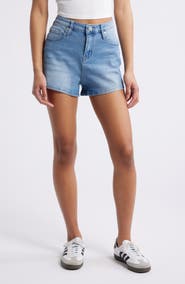 PTCL Pia High Waist Stretch Denim Shorts