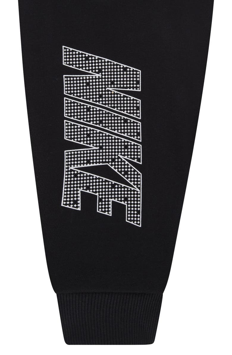Nike Kids' Diamond Logo Fleece Joggers, Alternate, color, Black