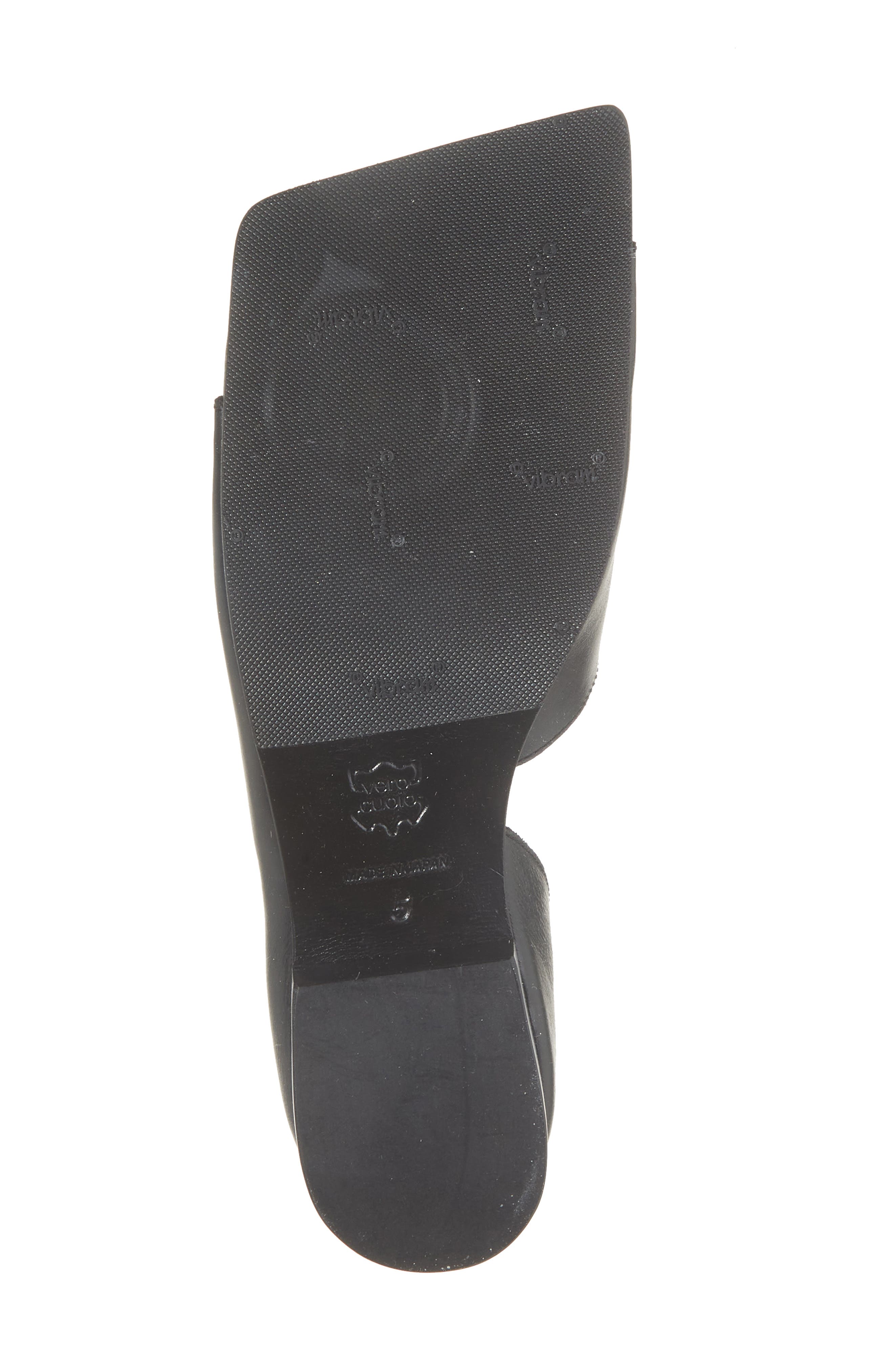 Junya Watanabe Steer Sandal, Alternate, color, Black