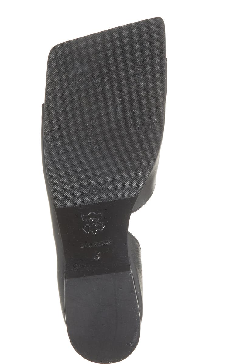 Junya Watanabe Steer Sandal, Alternate, color, Black