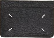 Maison Margiela Pebbled Leather Card Case
