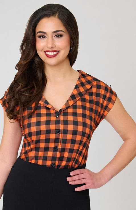 1960s Twill Sleeveless Blouse