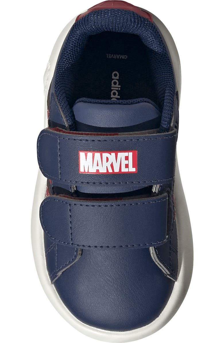 adidas Kids' Grand Court Sneaker, Alternate, color, Dark Blue/ Maroon/ Off White