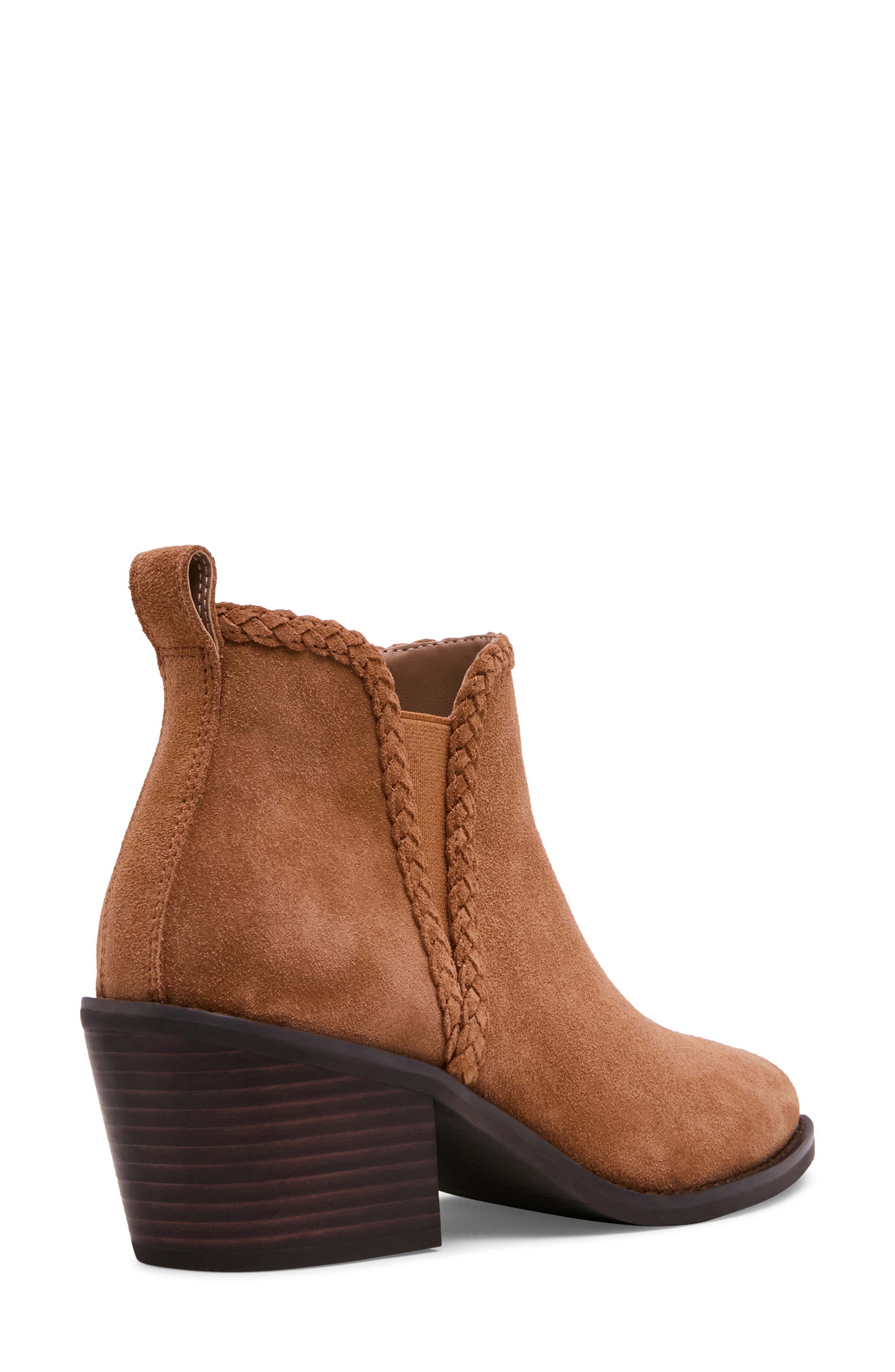Temple Waterproof Ankle Bootie, Alternate, color, TAN SUEDE