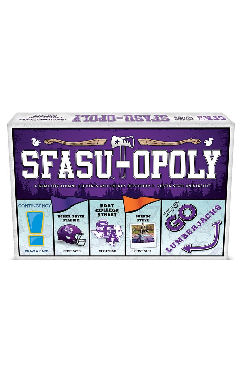 Late for the Sky Sfasuopoly Monopoly Board Game, Alternate, color, Multicolored