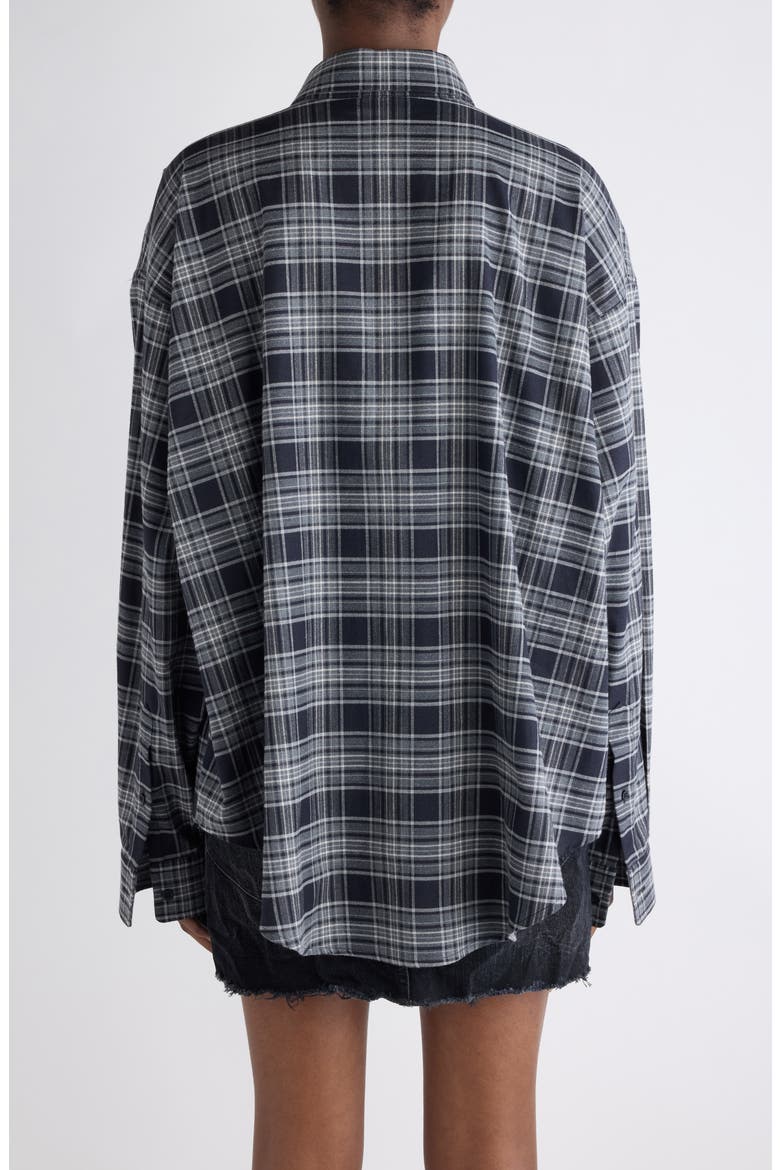 Regular Fit Plaid Button-Up Shirt, Alternate, color, 1240 GREY