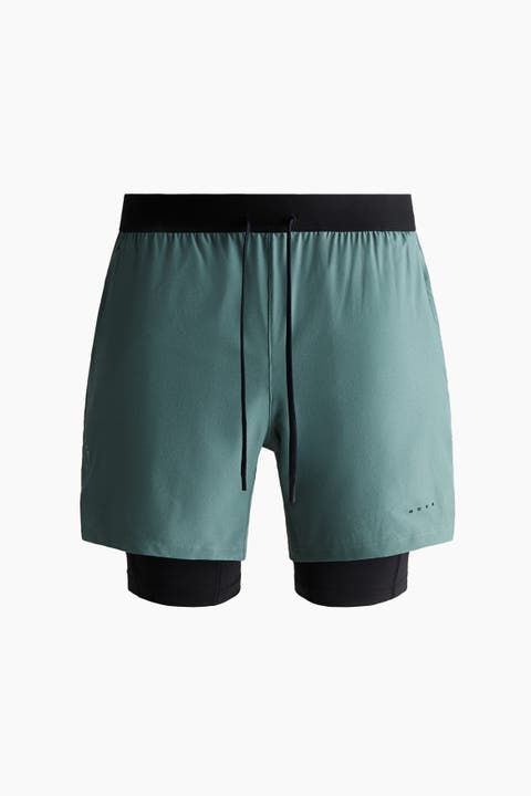 Double-layered Sports Shorts With Drymove