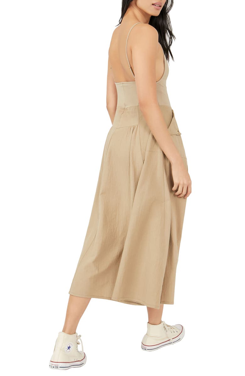 Free People Soledad Princess Seam Maxi Dress, Alternate, color, 