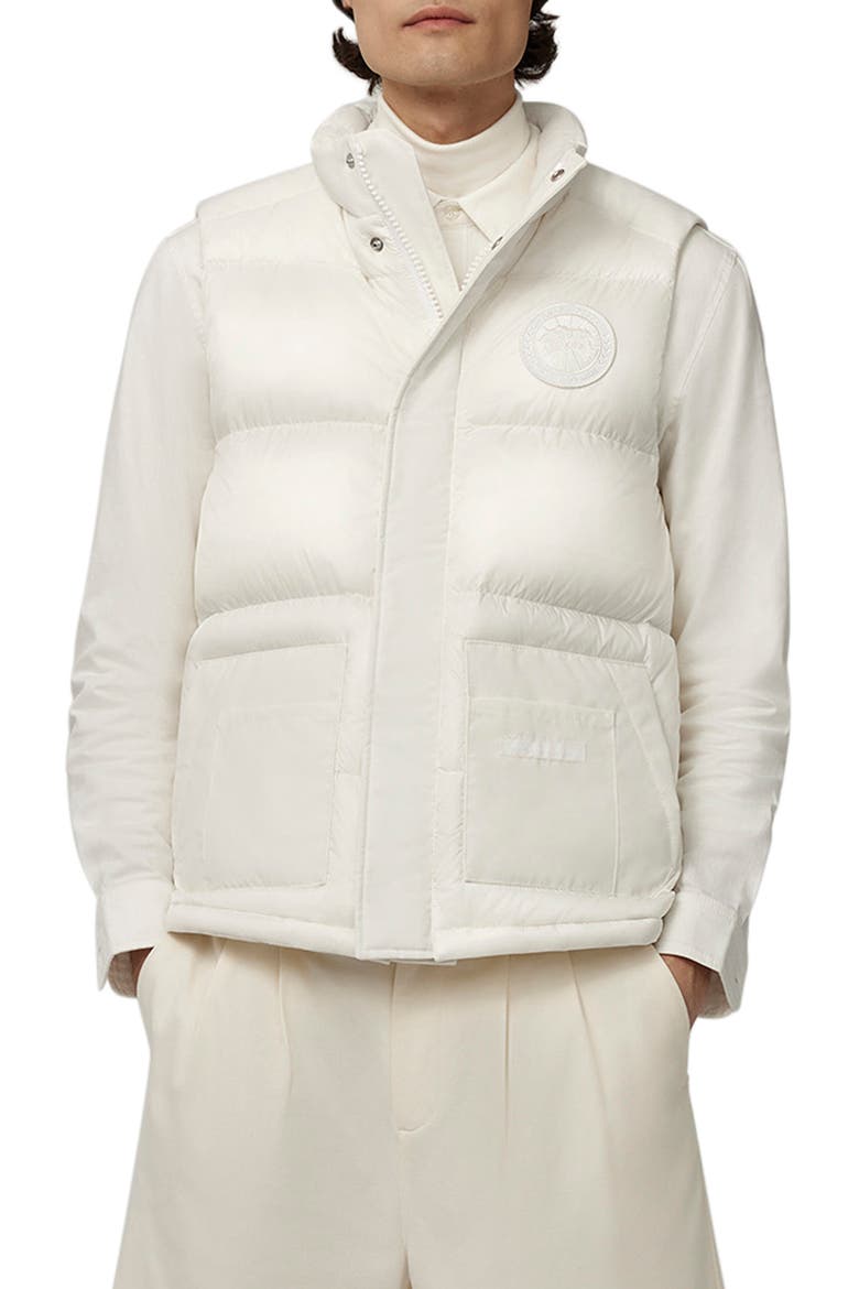 Pardigm Freestyle 625 Fill Power Down Vest, Main, color, NRTH STAR WH