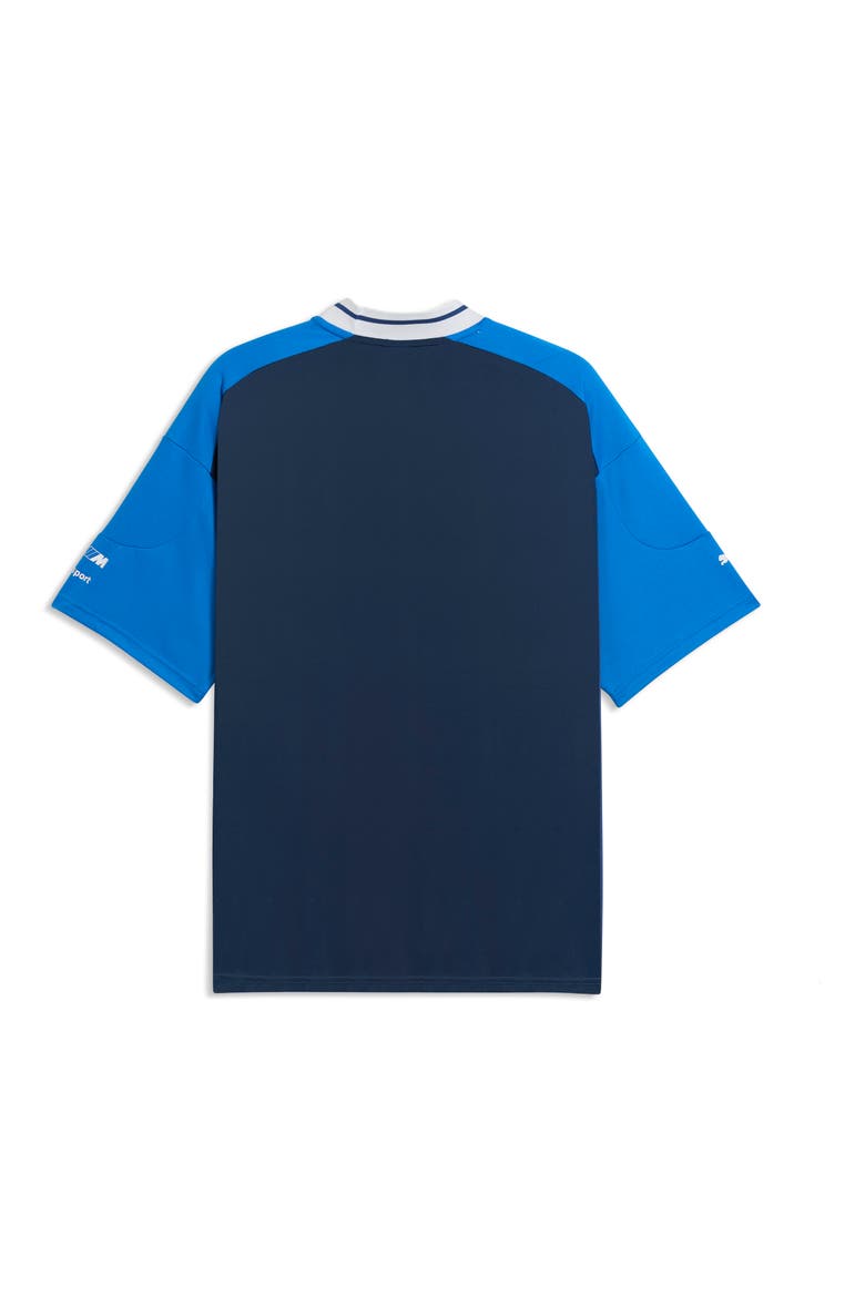 BMW M Motorsport Lifestyle Short Sleeve Jersey, Alternate, color, PRO BLUE-M COLOR