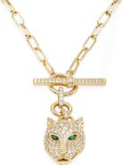 Melinda Maria Jaguar Samantha Link Chain Necklace