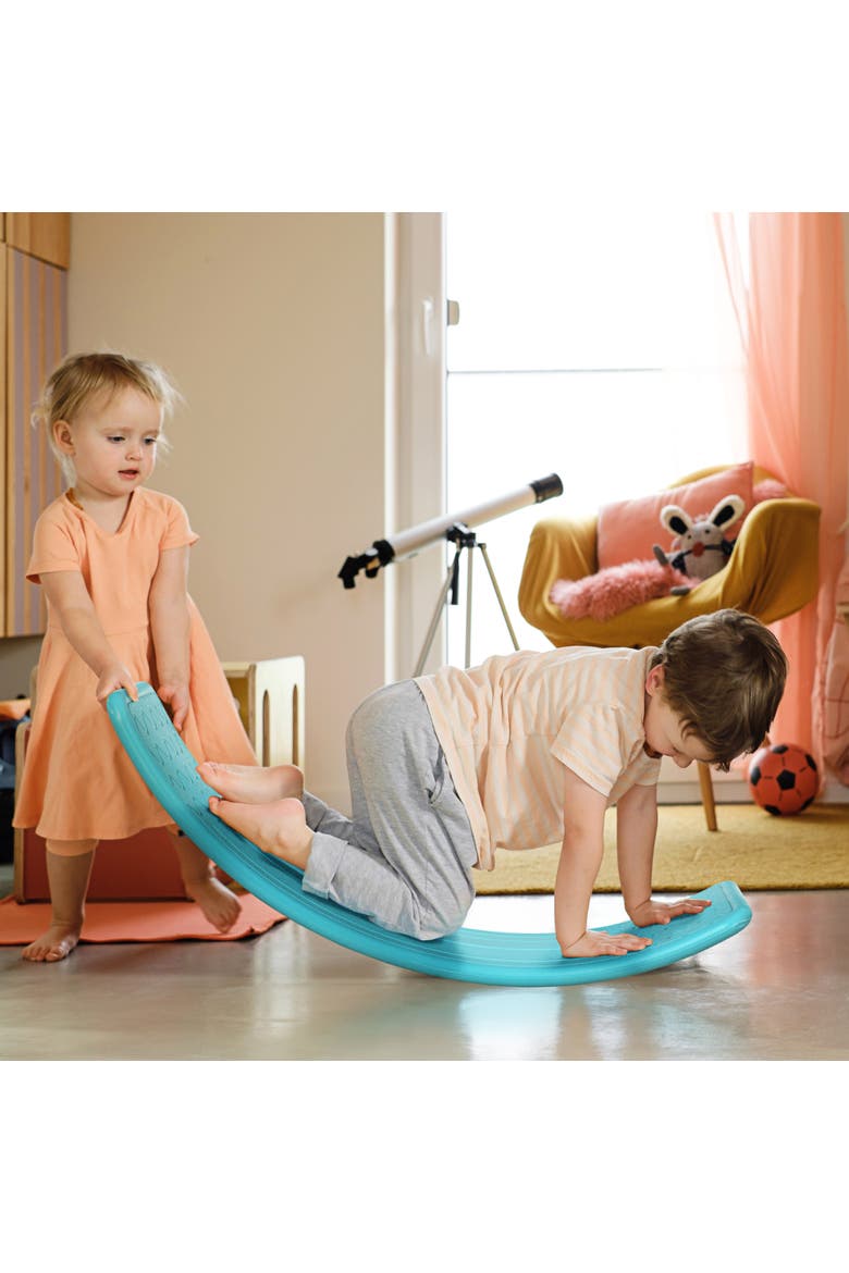32.3" Kids Balance Board, Wobble Board, Alternate, color, Blue