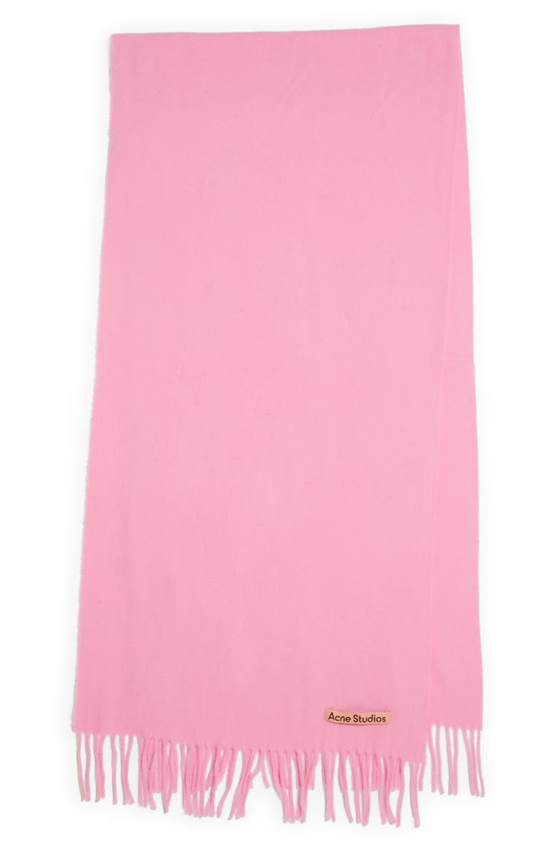 Acne Studios Wool Scarf, Alternate, color,