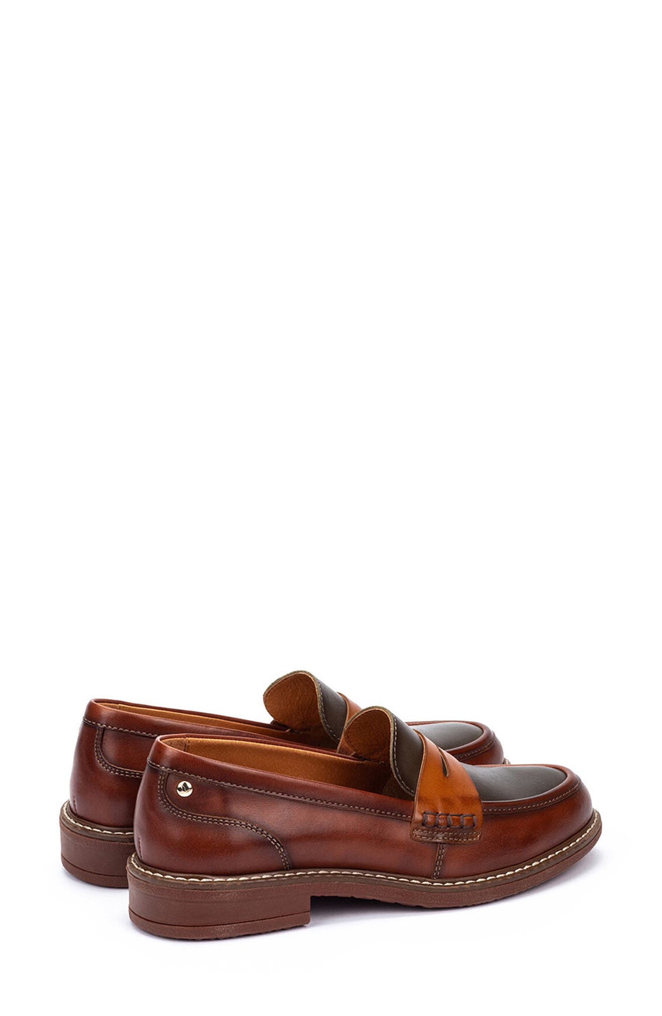 Aldaya Penny Loafer, Alternate, color, COGNAC