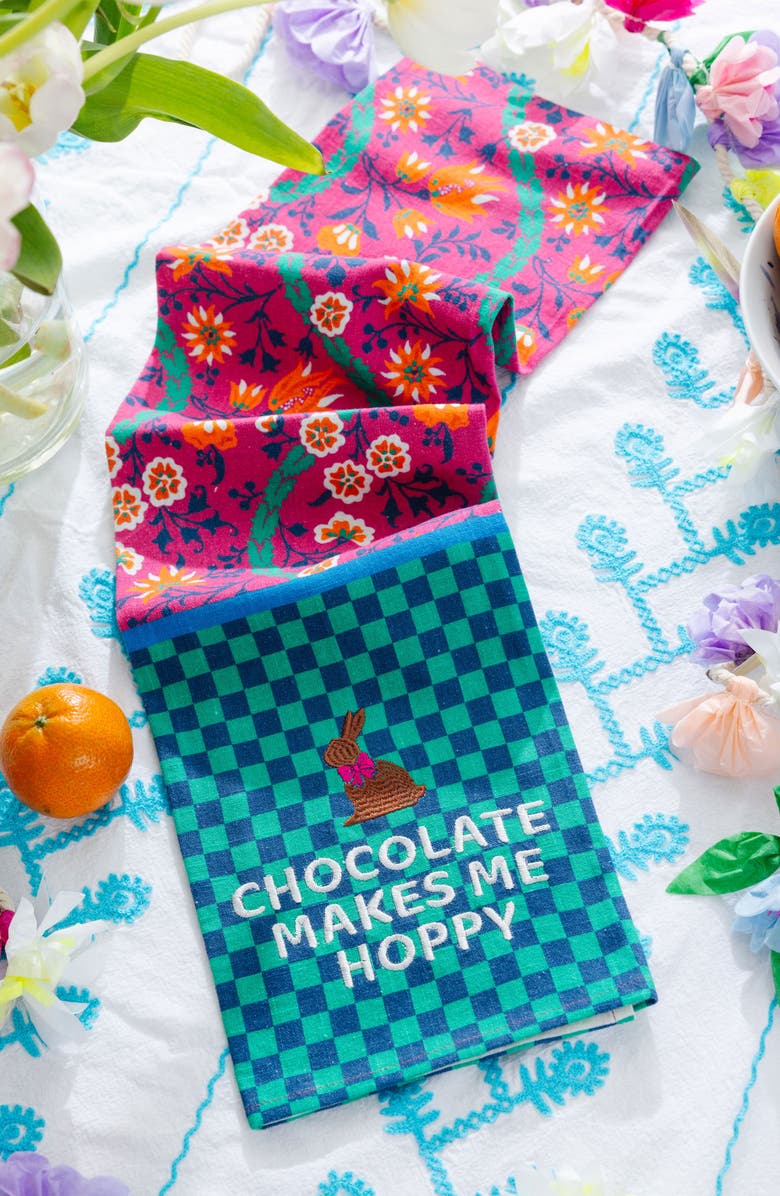 Furbish Hoppy Dish Towel, Alternate, color, Hoppy