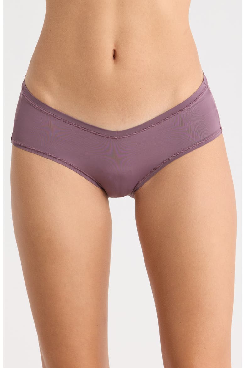 Soft Flex Hipster Panties, Main, color, BLACK PLUM