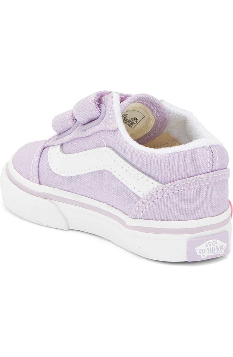 Vans Kids' Old Skool V Sneaker, Alternate, color, Soft Orchid