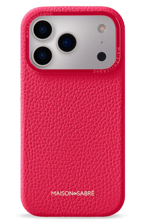 Leather Phone Case (iPhone 17 Pro)