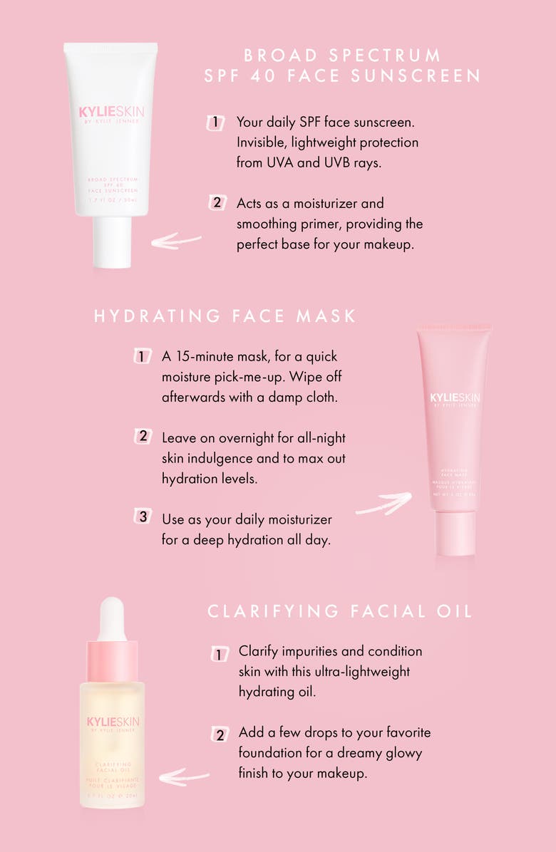 Kylie Cosmetics Clarifying Face Oil, Alternate, color, 