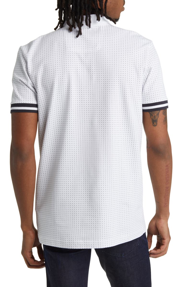 BOSS Paddy Dot Print Polo, Alternate, color, 