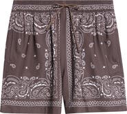MIDNIGHT RODEO x La Porte Drawstring Shorts