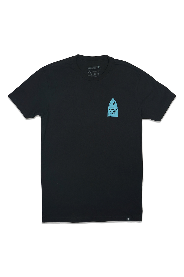 Beater Board Tee Shirt, Main, color, Black