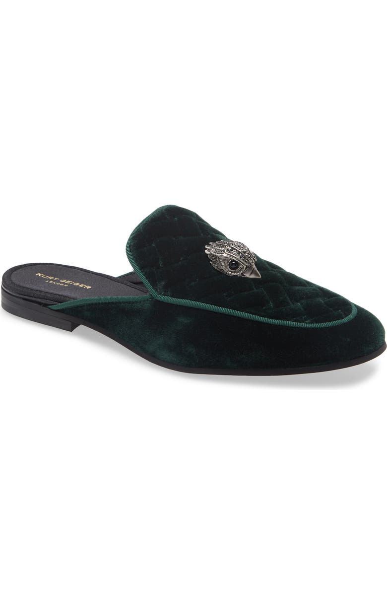 Kurt Geiger London Hugh Quilted Velvet Mule, Main, color,