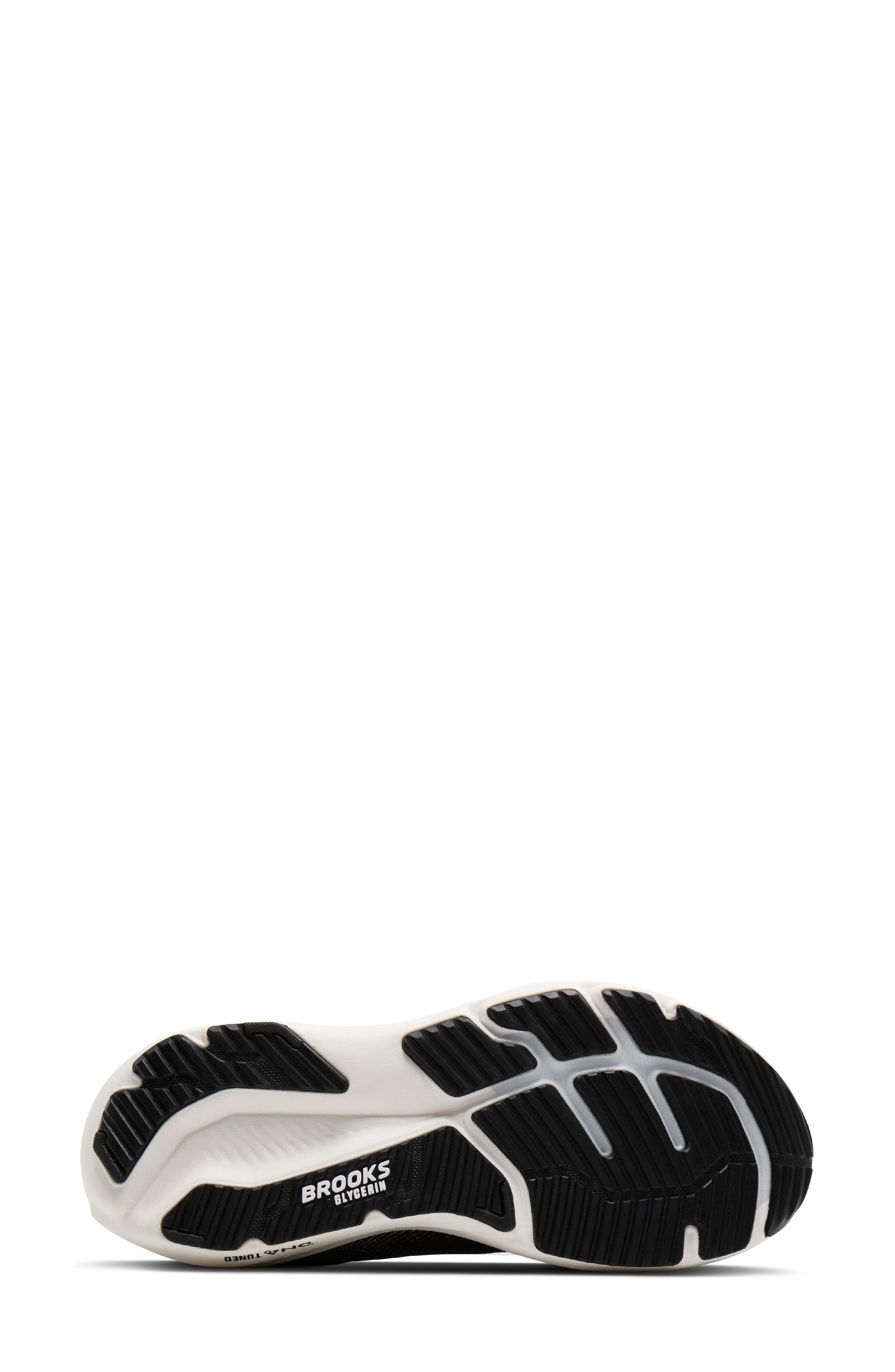 Brooks Glycerin 23 Running Shoe, Alternate, color, Black/ Grey/ White