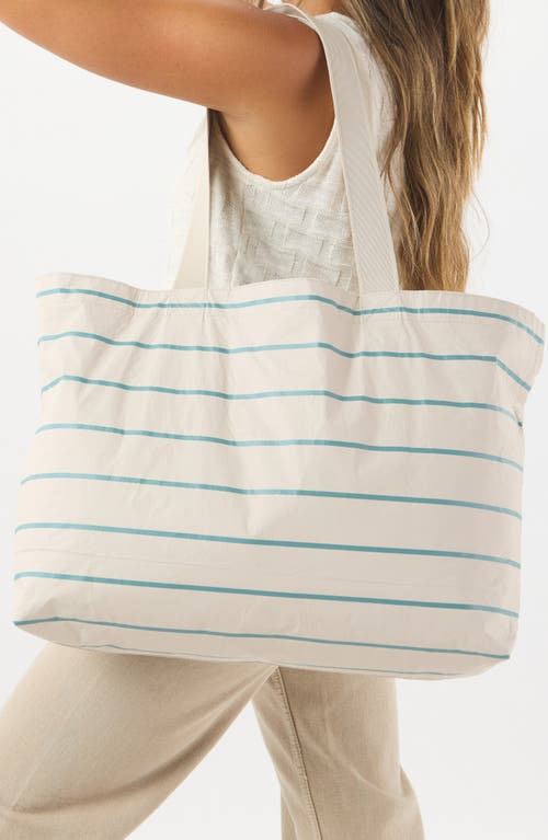 Aloha Collection Areca Holo Holo Reversible Water Resistant Tyvek® Tote In Green