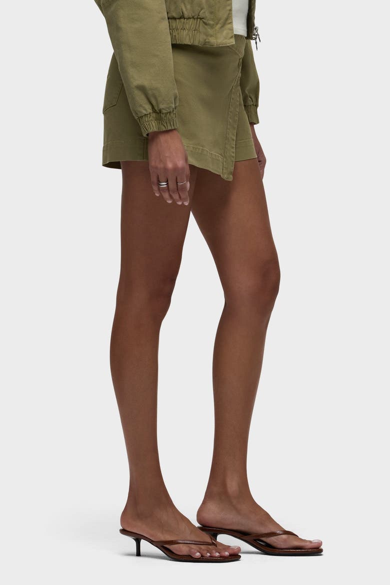 Sporty Skort, Alternate, color, DRIED HERB