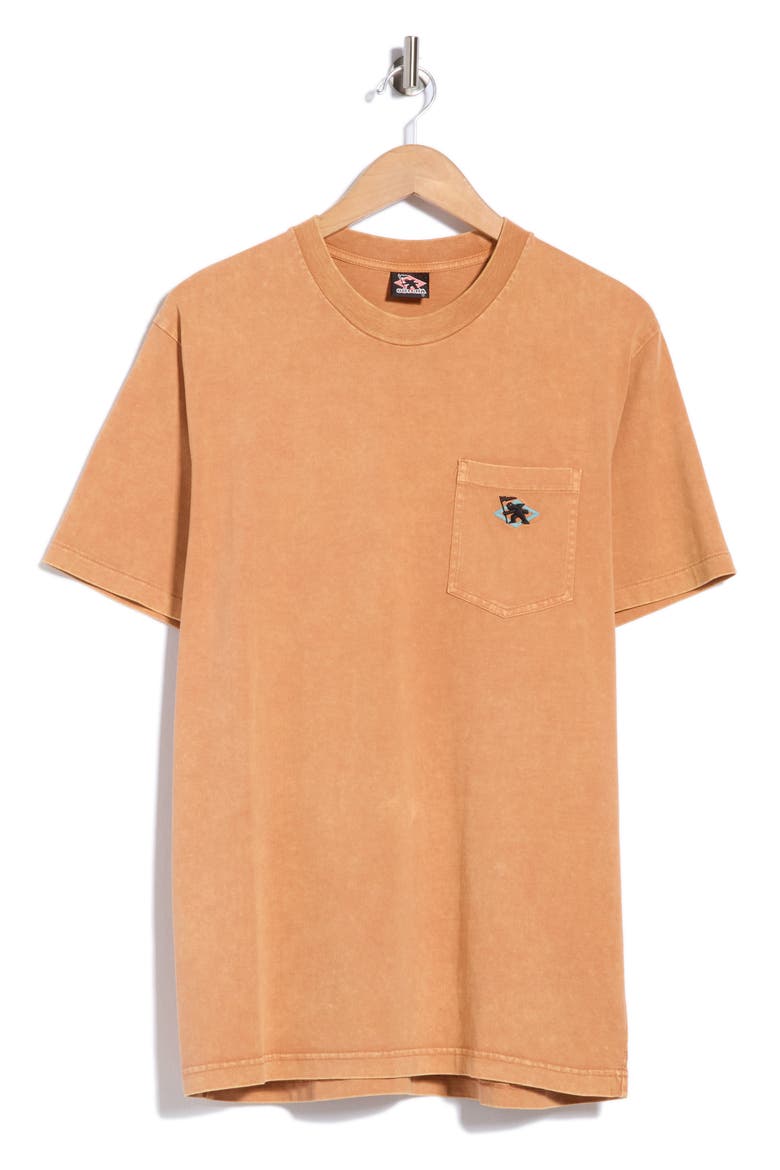 Los Feliz Cotton Pocket T-Shirt, Alternate, color, CANYON SUNRISE