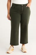 KUT from the Kloth High Waist Ankle Wide Leg Jeans