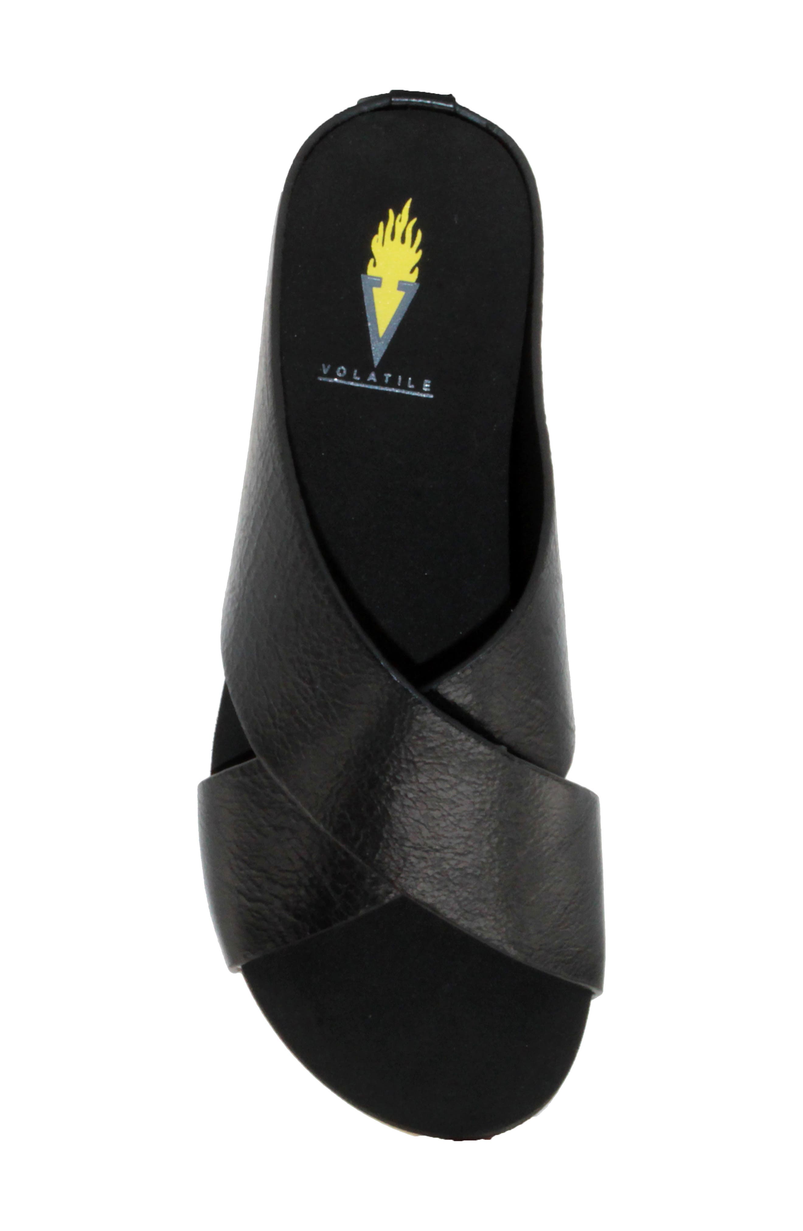 Volatile Ablette Wedge Slide Sandal, Alternate, color, 