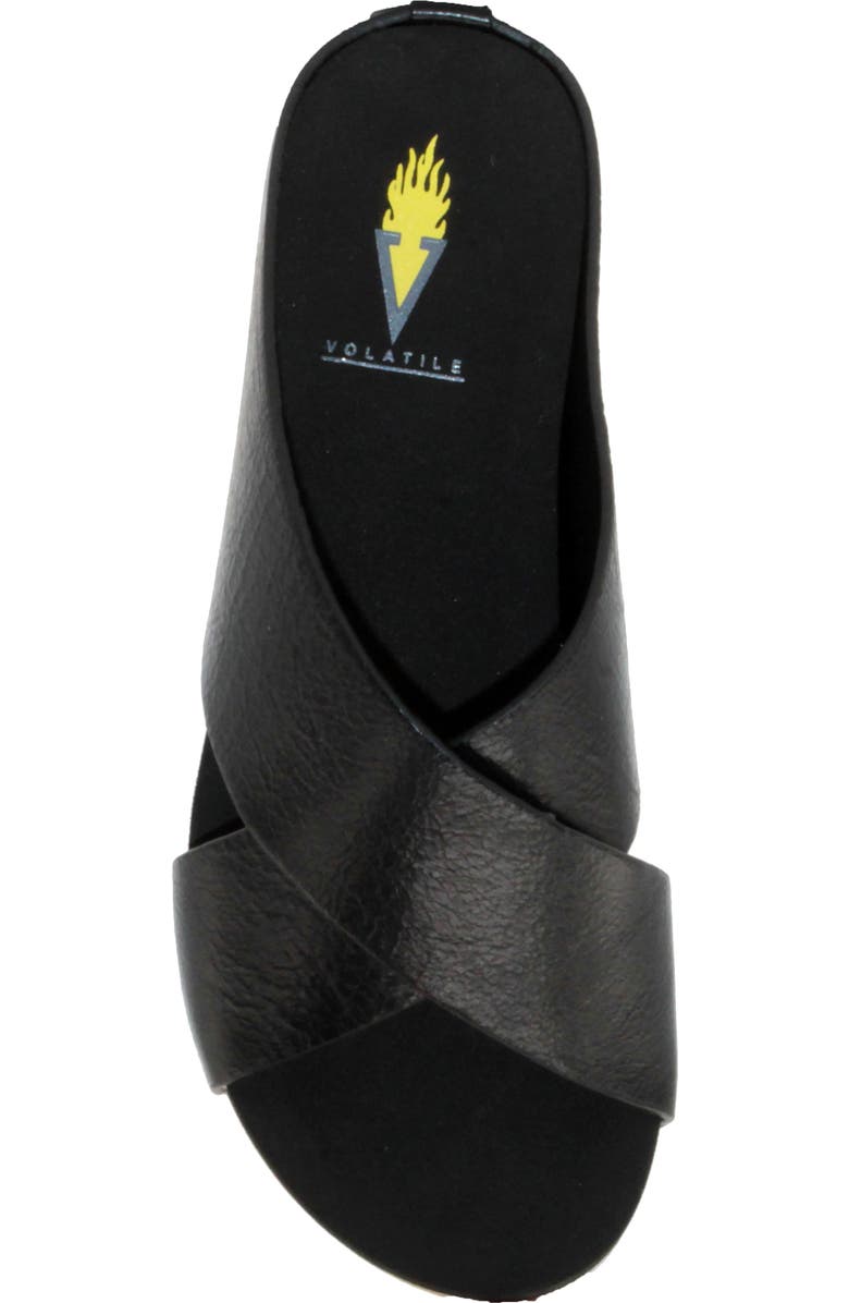 Volatile Ablette Wedge Slide Sandal, Alternate, color,