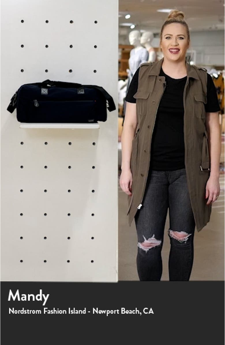 Nylon Holdall Duffle Bag, sales video thumbnail