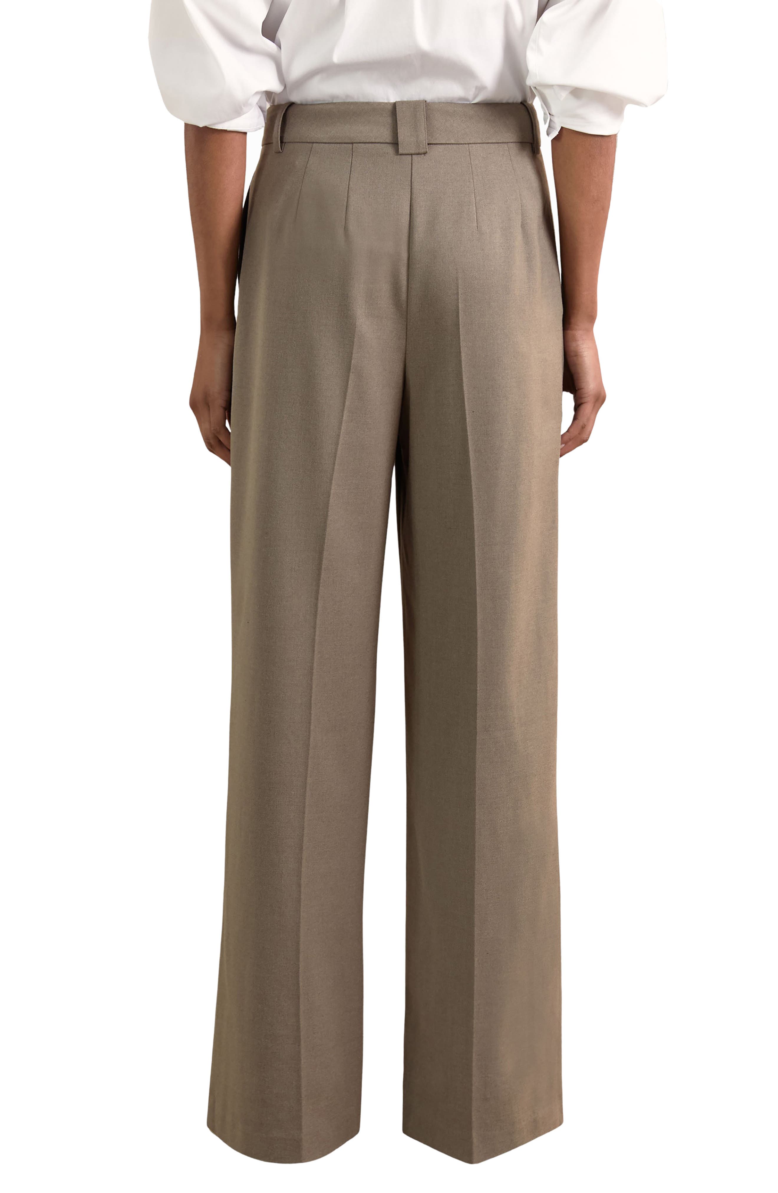 Poppie Pleat Front Wide Leg Pants - image 2