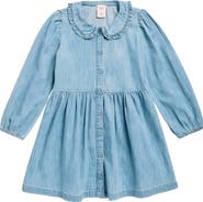 Tucker + Tate Kids' Ruffle Collar Cotton Dress