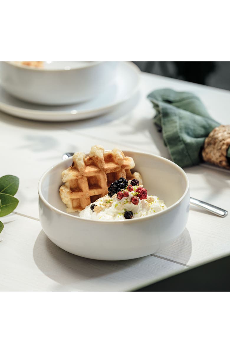 Villeroy & Boch Crafted Cotton Rice Bowl, Alternate, color, White