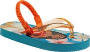 JOSMO Kids' Moana Slingback Flip Flop Sandal