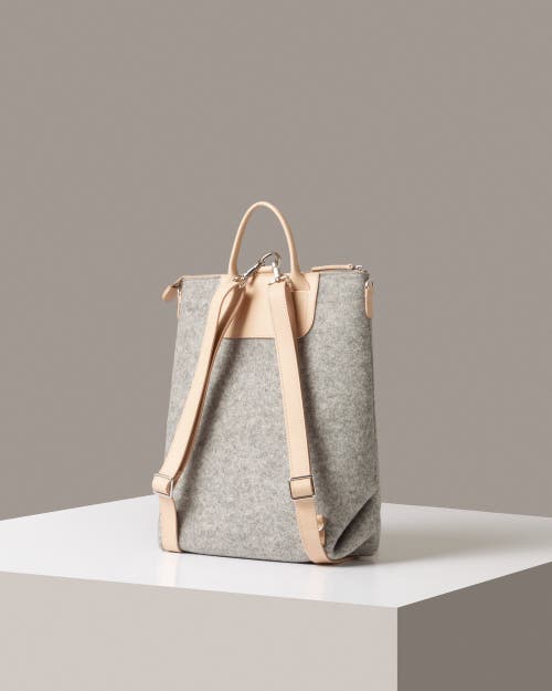Graf & Lantz Graf Lantz Bedford Merino Wool Backpack In Granite