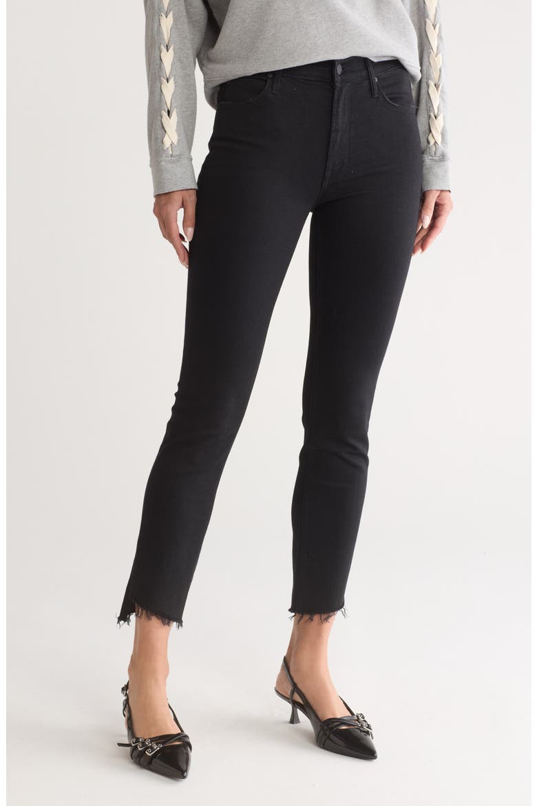 MOTHER Dazzler Fray Step Hem Ankle Jeans (Women) | Nordstromrack