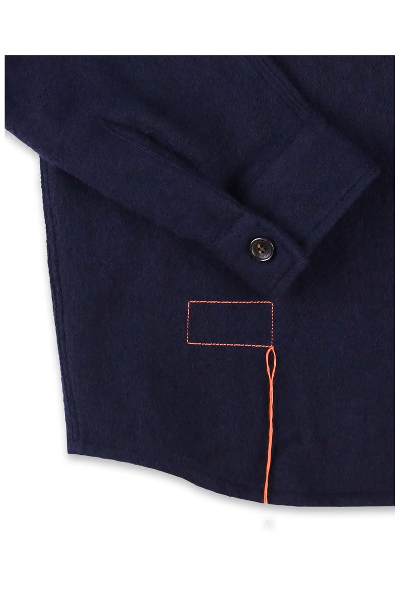 Kenny Wool Overshirt, Alternate, color, NAVY