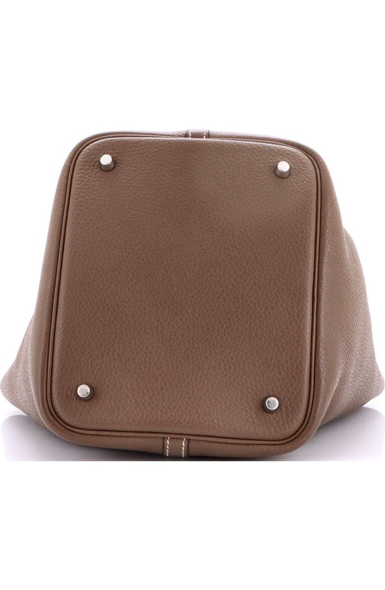 Pre-Owned Hermes Picotin Lock Bag Clemence MM, Alternate, color, Etoupe