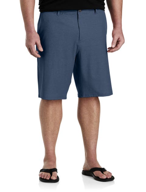 Big & Tall Reserve Light Check Hybrid Shorts