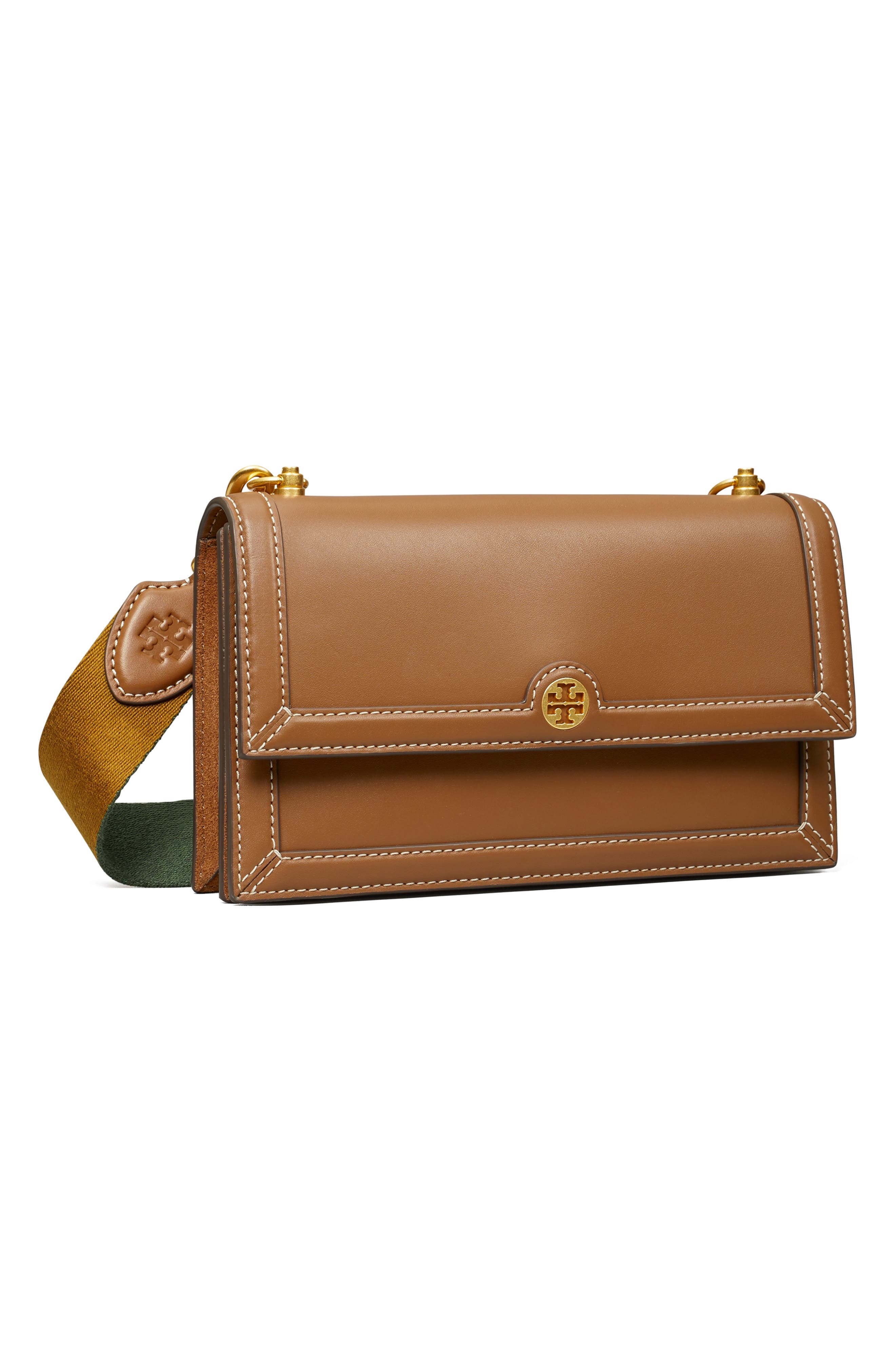 Tory Burch T Monogram Leather Mini Shoulder Bag, Alternate, color, 