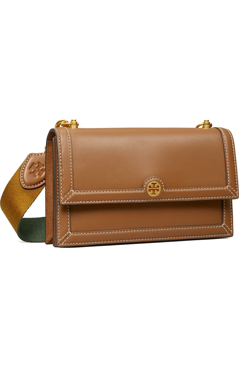 Tory Burch T Monogram Leather Mini Shoulder Bag, Alternate, color,