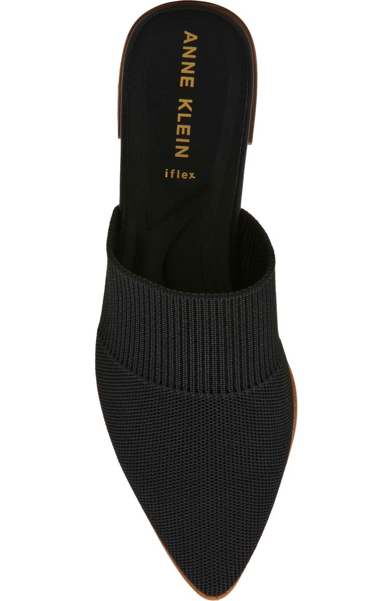 Anne Klein Vassar Mule, Alternate, color, Black Knit