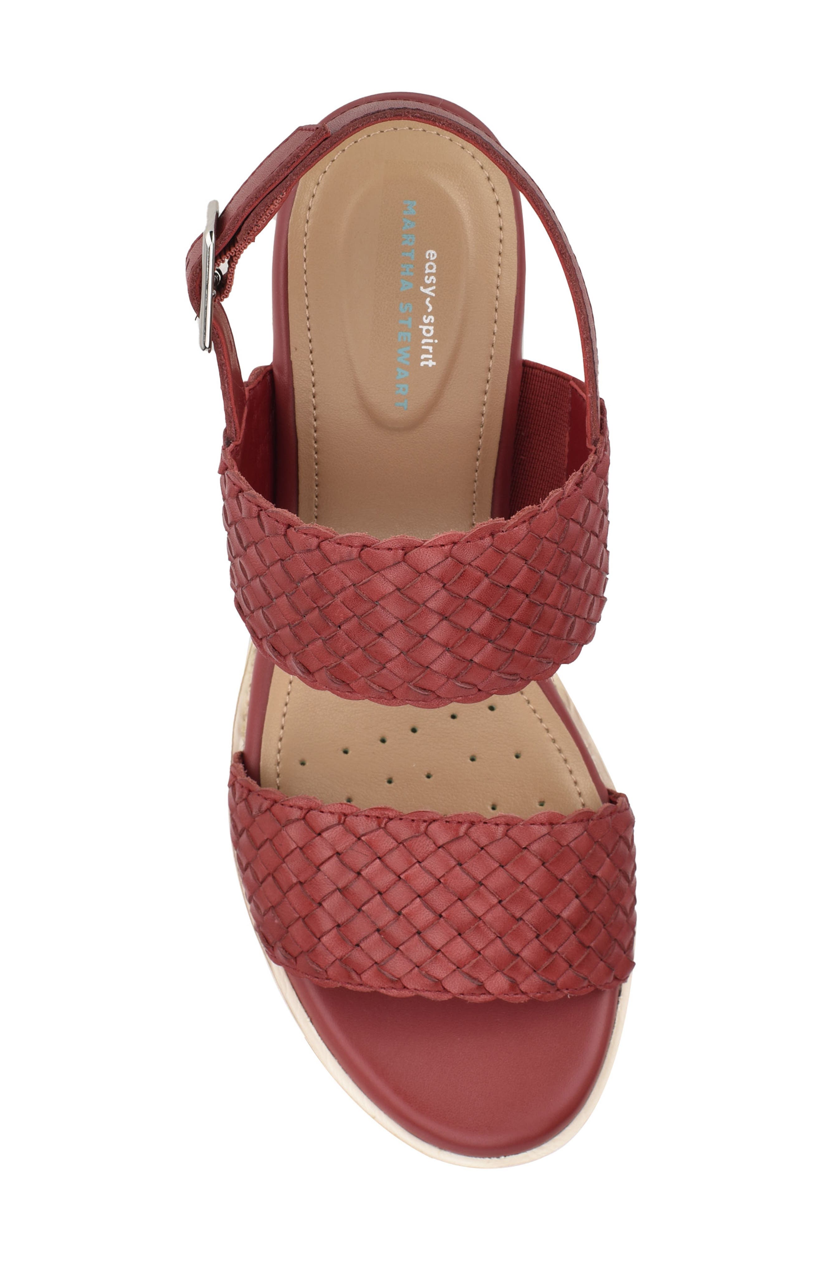 Easy Spirit x Martha Stewart Zuri Wedge Sandal, Alternate, color, 