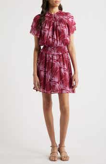 Rails Terrin Botanical Print Ruffle Dress